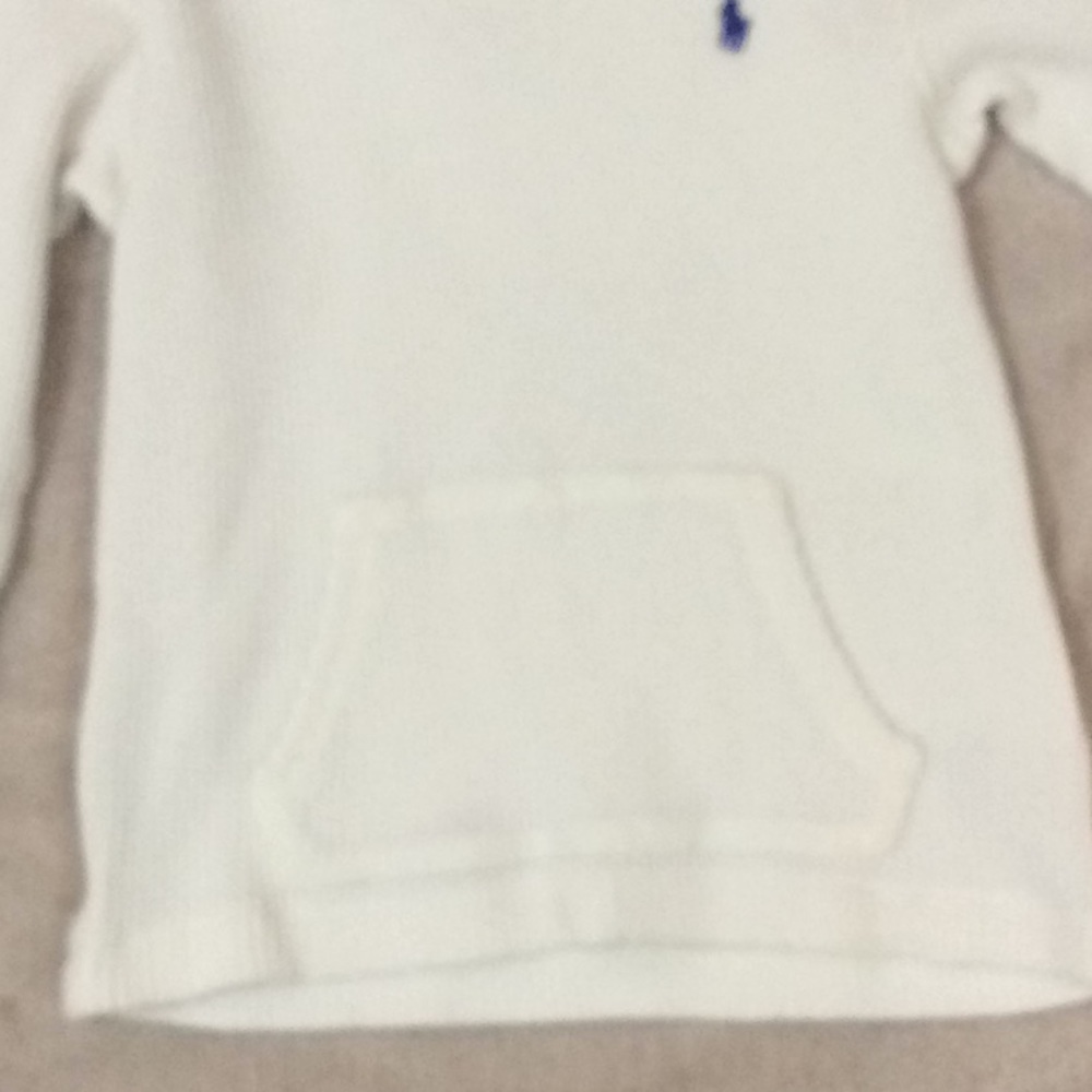 POLO BY RALPH LAUREN HOODIE THERMAL SIZE 24 MONTHS - Picture 3 of 8